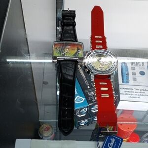 Red and Black Men's Watches